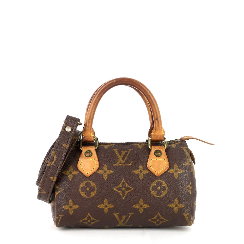 Louis Vuitto Speedy Mini HL Monogram Canvas Bag