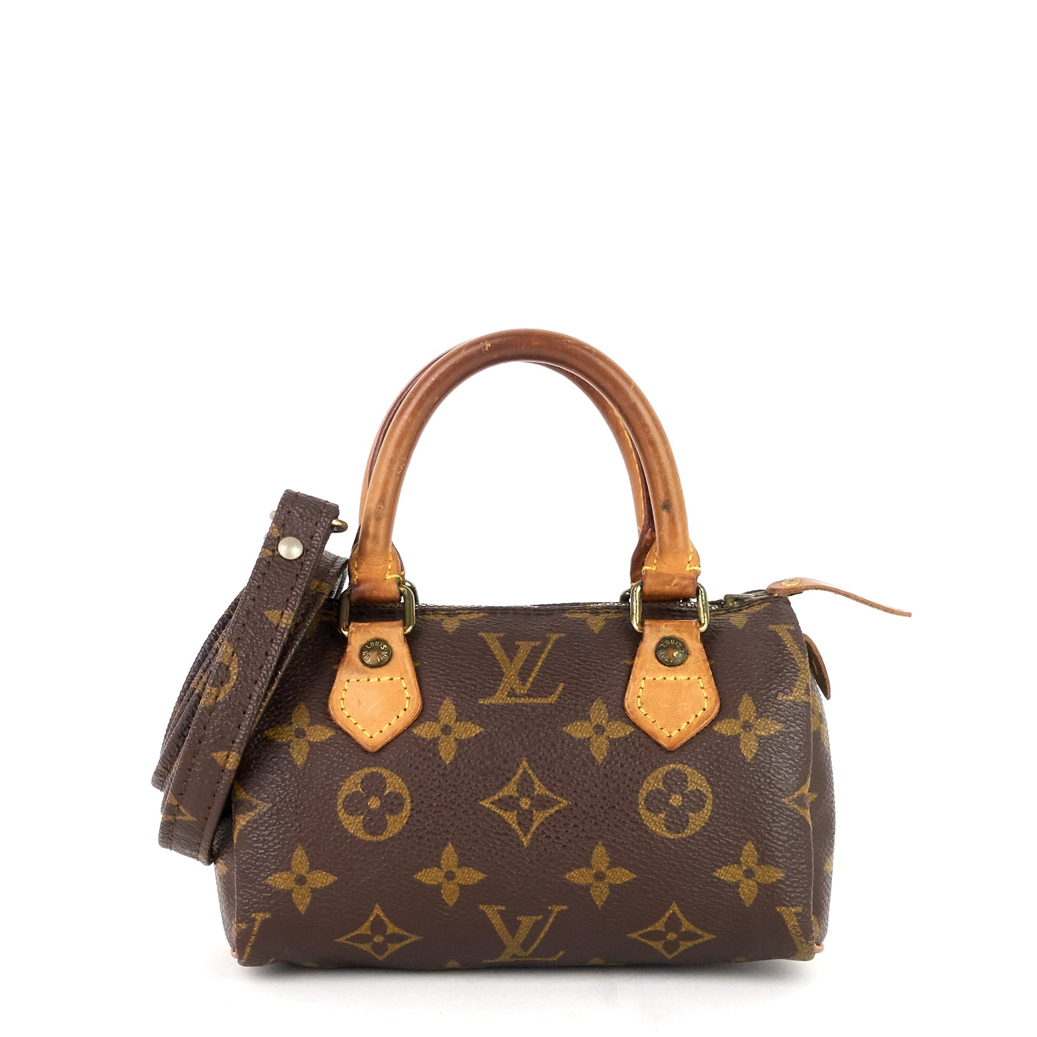 Louis Vuitto Speedy Mini HL Monogram Canvas Bag
