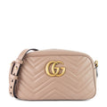 Gucci GG Marmont Small MatelassÃ© Calfskin Camera Bag