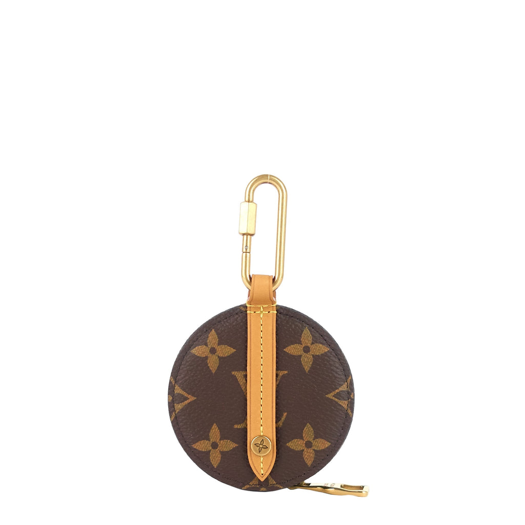 Louis Vuitto Round Monogram Canvas Coin Case
