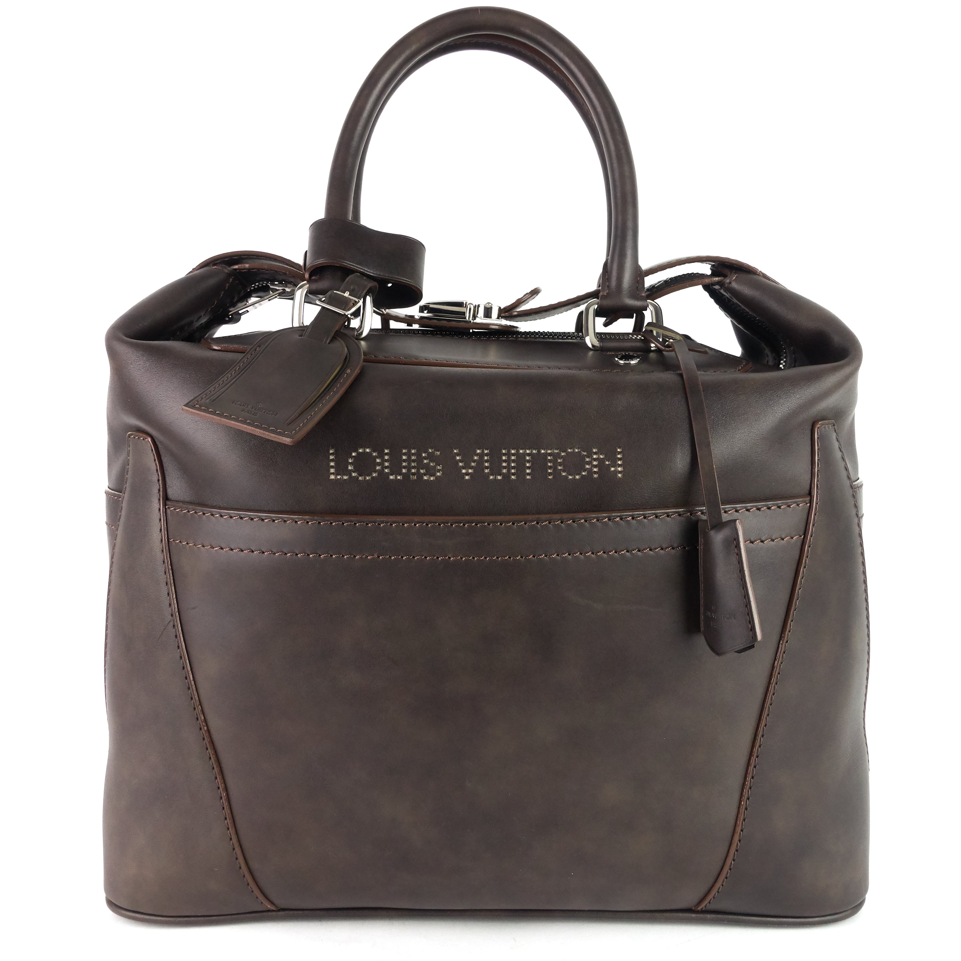 Louis Vuitto Bequia Antique Calfskin Grimaud Mini Bag