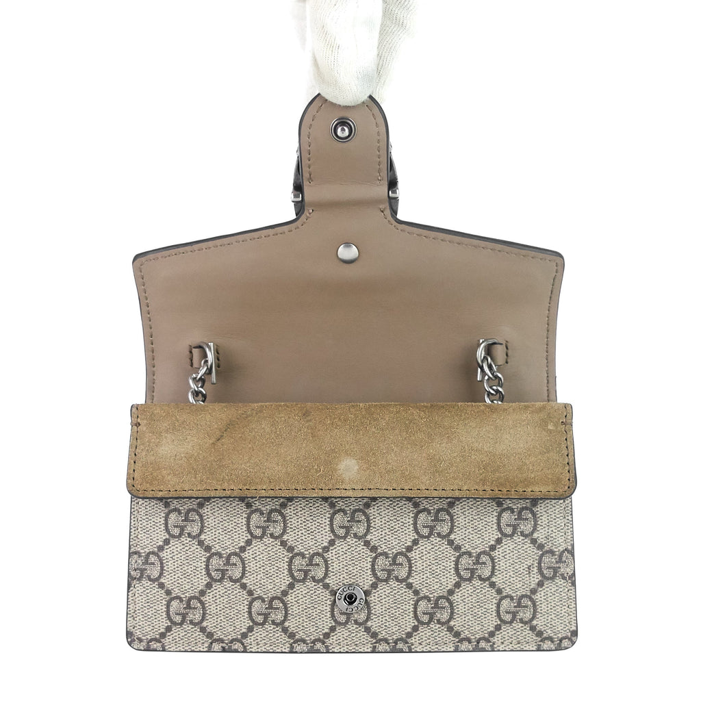 Gucci Dionysus Super Mini GG Supreme Canvas Bag