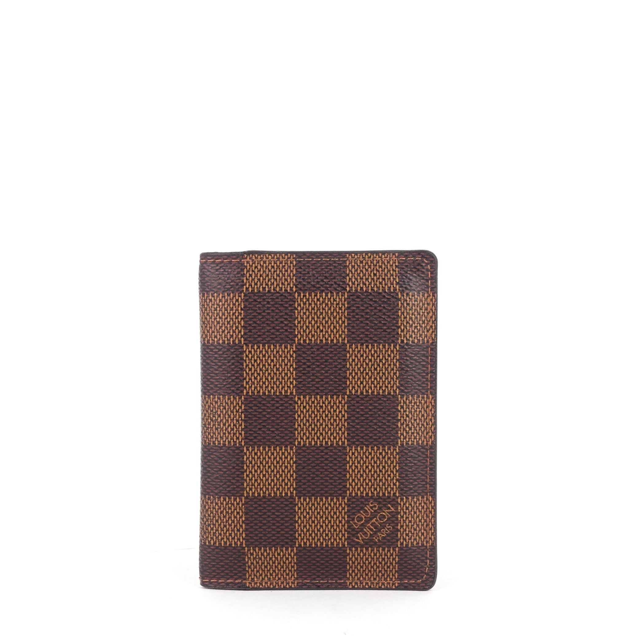 Louis Vuitto Damier Ebene Canvas Pocket Organizer