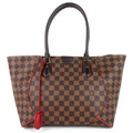 Louis Vuitto Caissa MM Damier Ebene Canvas Tote Bag