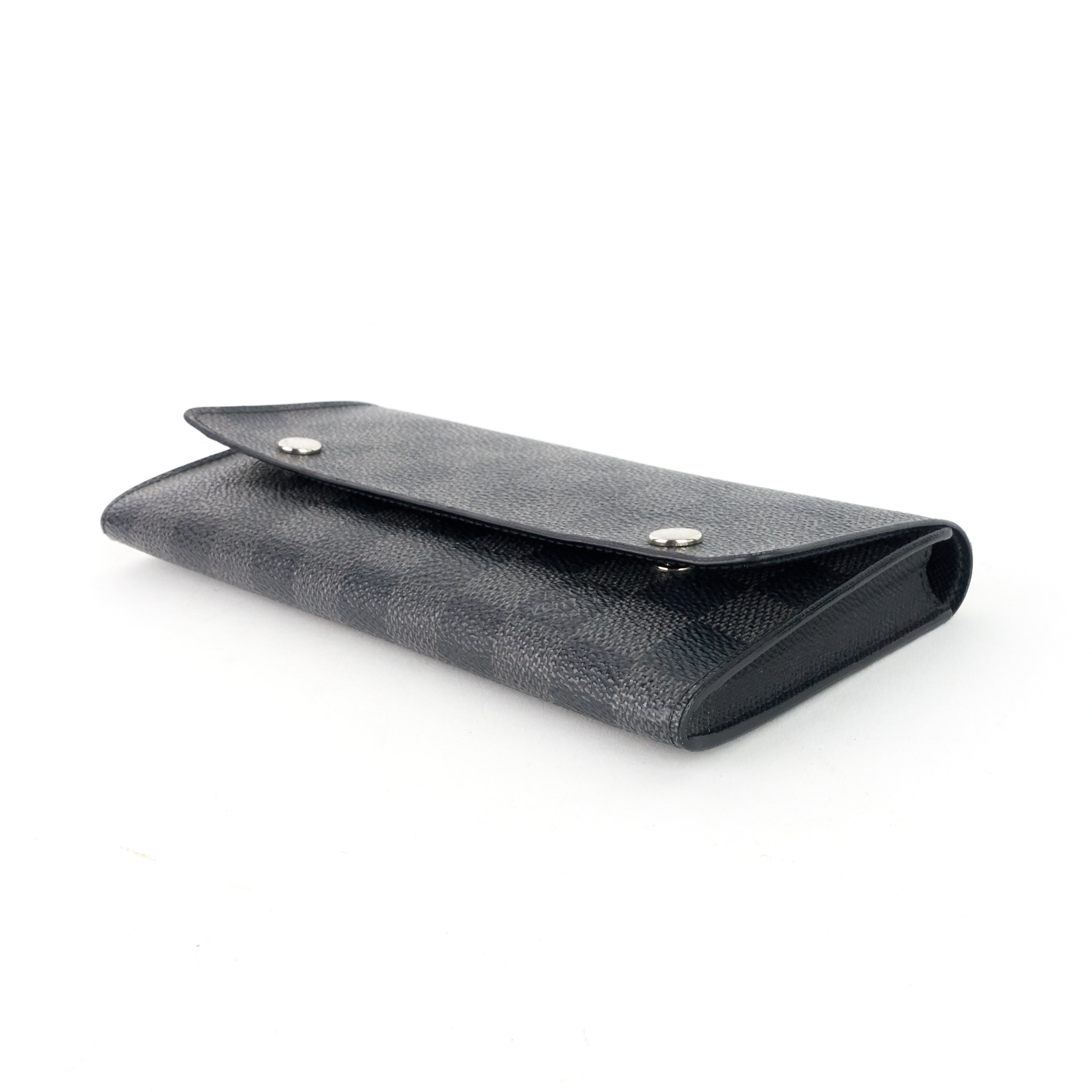 Louis Vuitto Portefeuille Long Modulable Damier Graphie Canvas Wallet