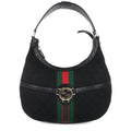 Gucci Web Reins GG Canvas Hobo Bag