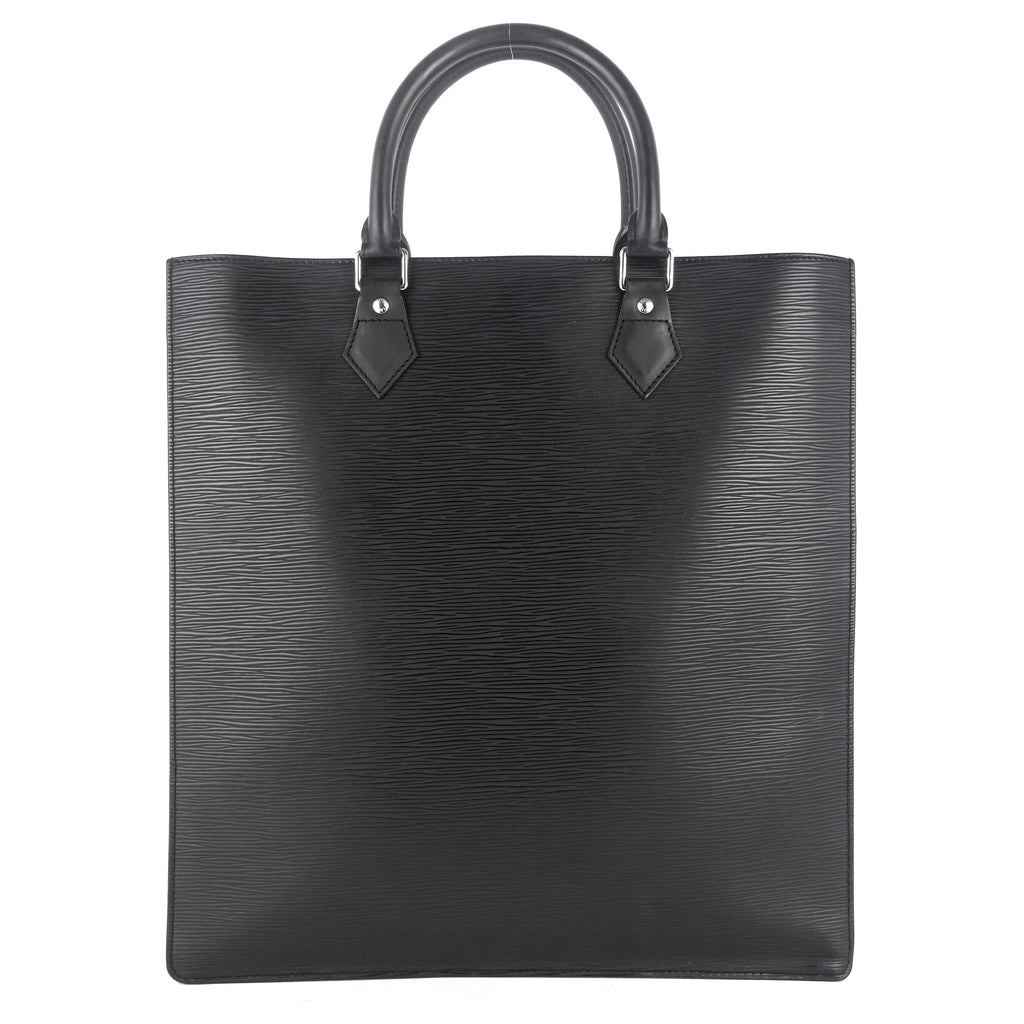 Louis Vuitto Sac Plat GM Black Epi Leather Bag