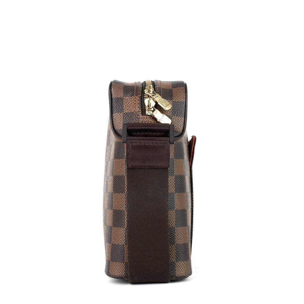 Louis Vuitto Olav PM Damier Ebene Canvas Messenger Bag