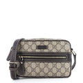 Gucci Front Zip GG Supreme Canvas Camera Bag