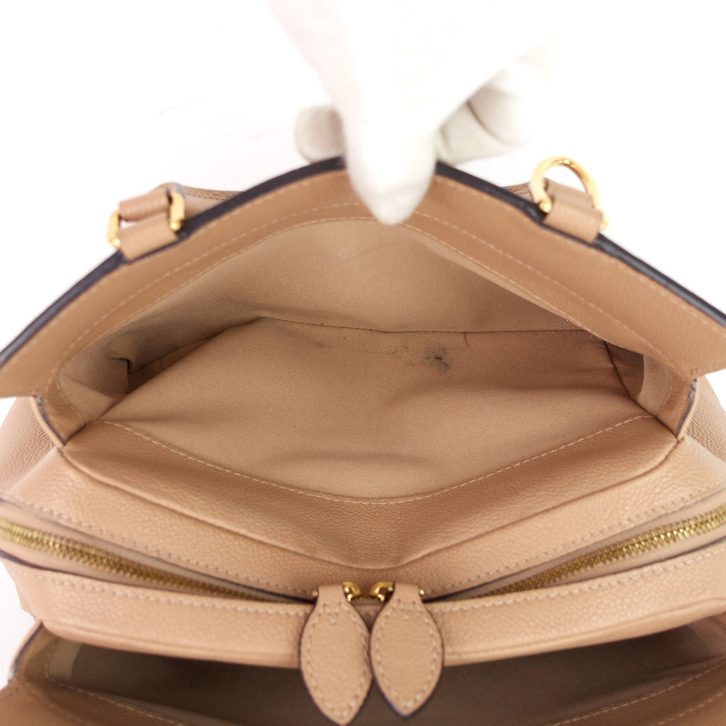 Louis Vuitto Vosges MM Monogram Empreinte Leather Bag