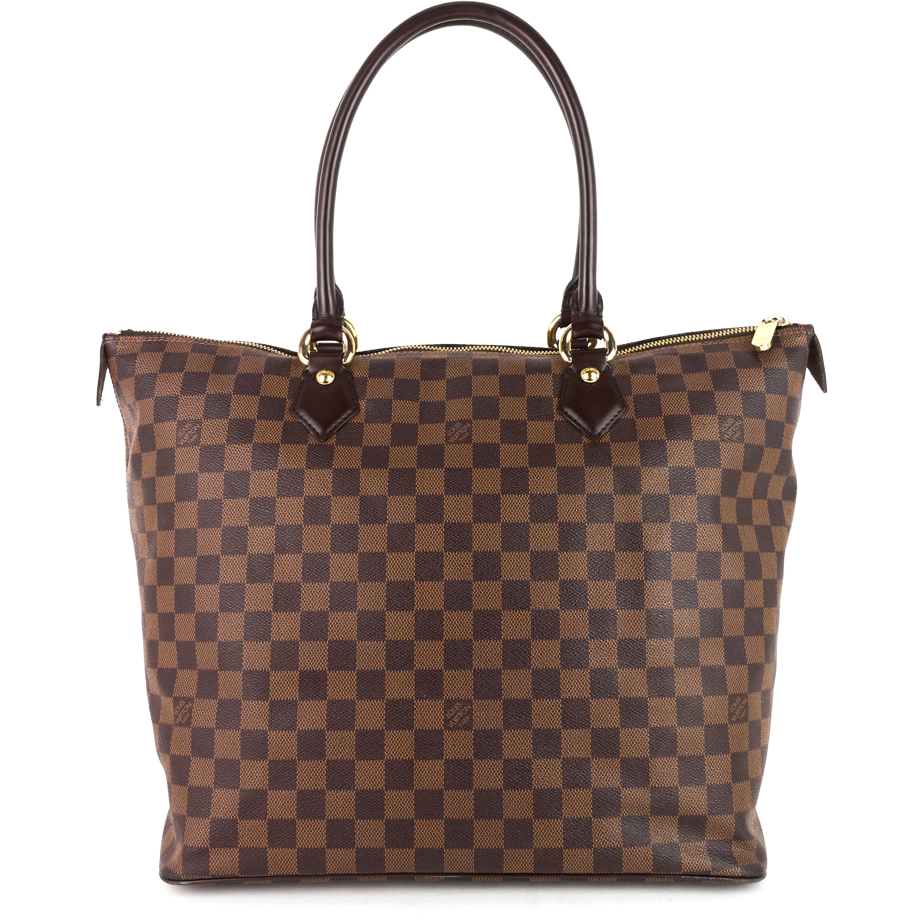 Louis Vuitto Saleya GM Damier Ebene Canvas Bag