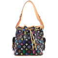 Louis Vuitto Petit NoÃ© Monogram Multicolore Canvas Bag