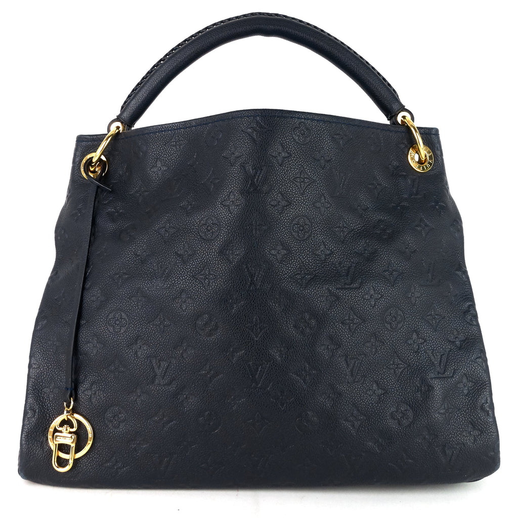 Louis Vuitto Artsy MM Monogram Empreinte Leather Bag