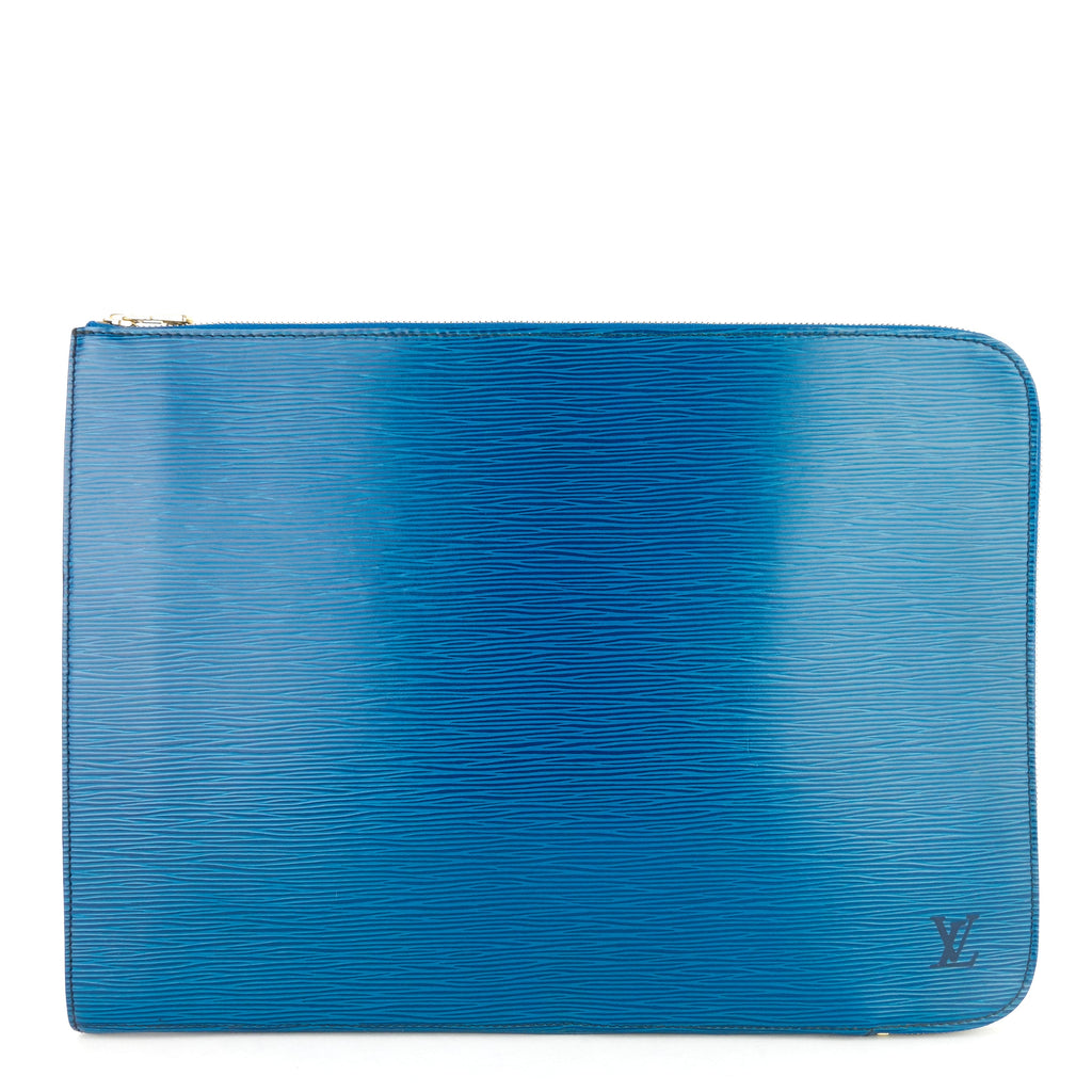 Louis Vuitto Poche Documents Portfolio Epi Leather Pouch