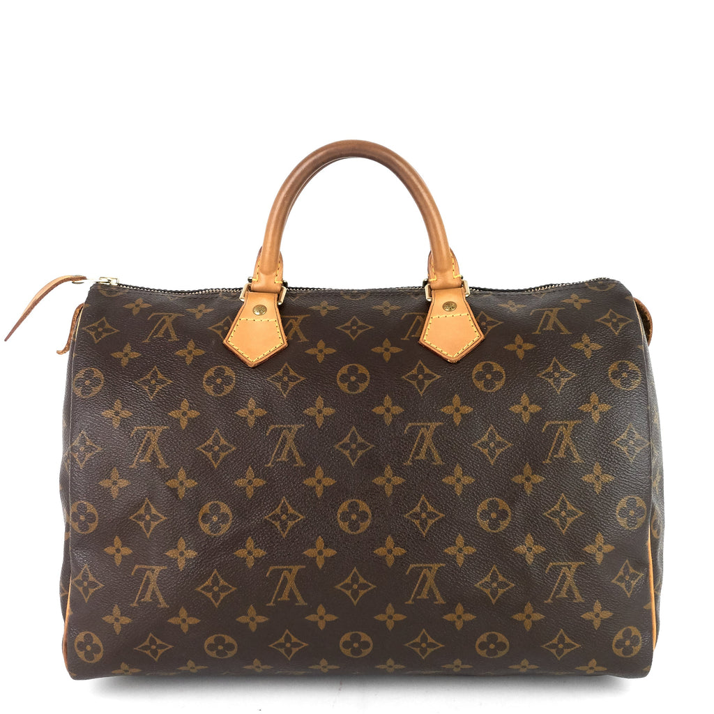 Louis Vuitto Speedy 35 Monogram Canvas Bag