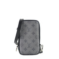 Louis Vuitto Double Phone Eclipse Reverse Canvas Pouch