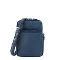 Louis Vuitto Amazone Blue Taurillon Leather Crossbody Bag