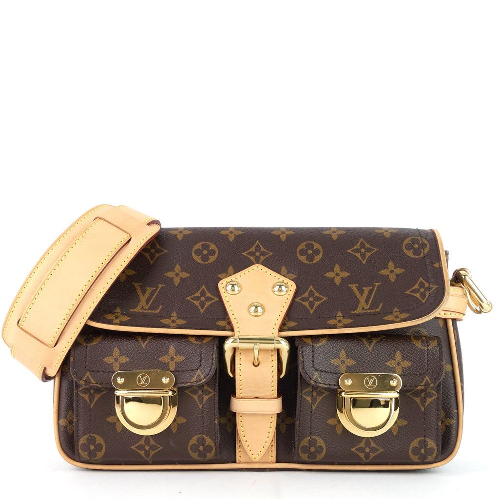 Louis Vuitto Hudson PM Monogram Canvas Bag
