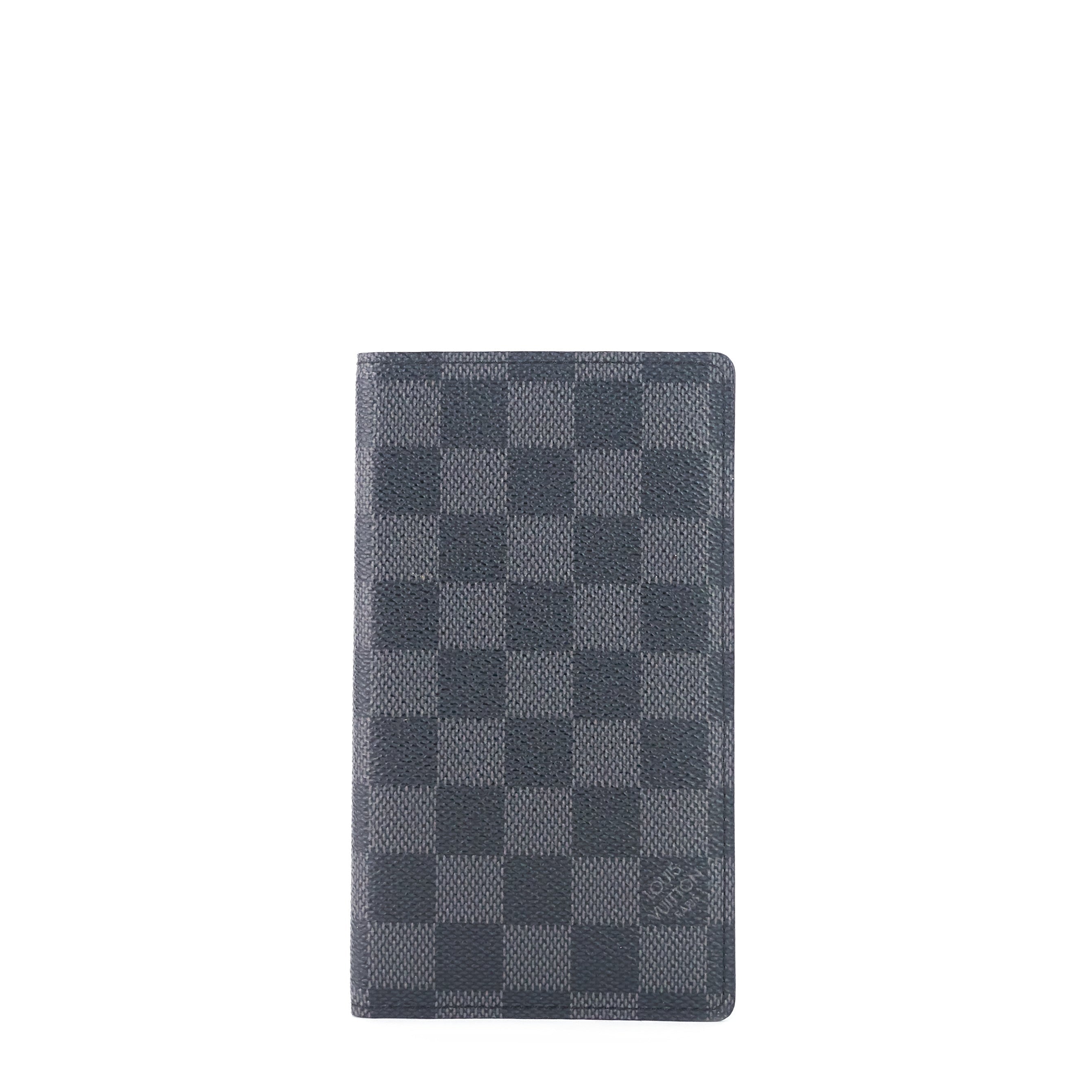 Louis Vuitto Long Damier Graphite Canvas Wallet