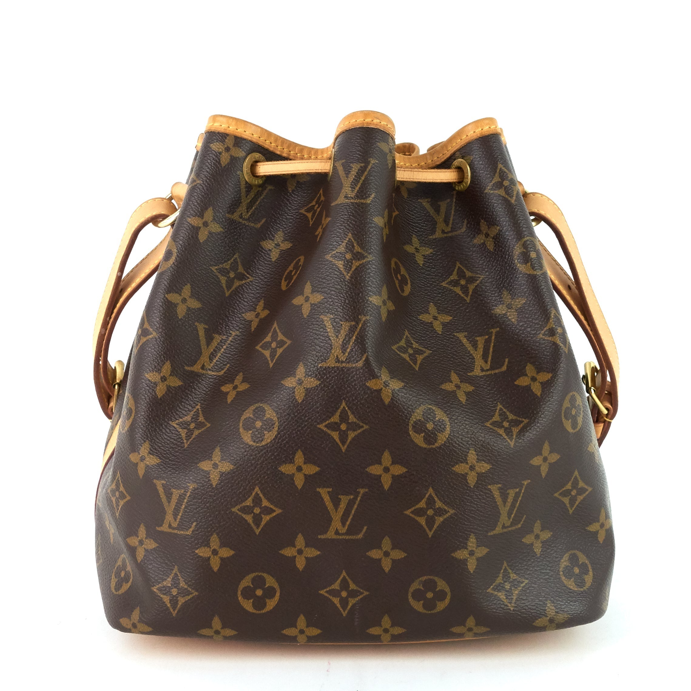 Louis Vuitto Petit Noe Monogram Canvas Bag
