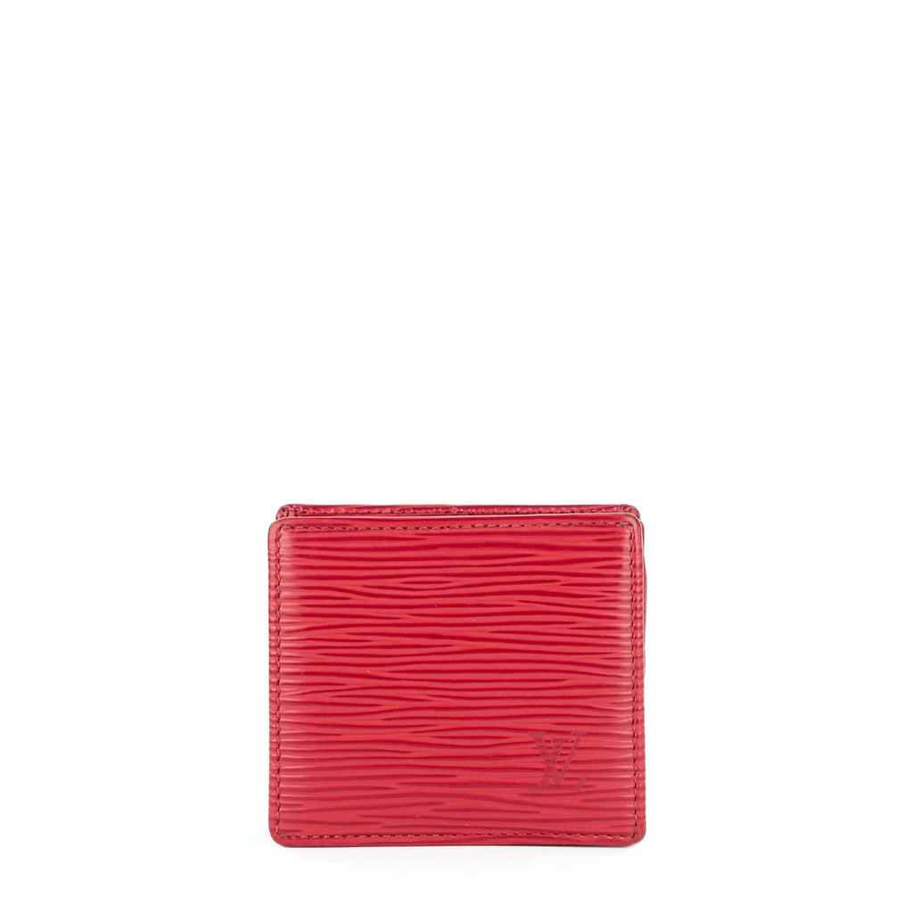 Louis Vuitto Square Epi Leather Coin Pouch