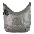 Gucci Soho Chain Pebbled Calf Leather Hobo Bag