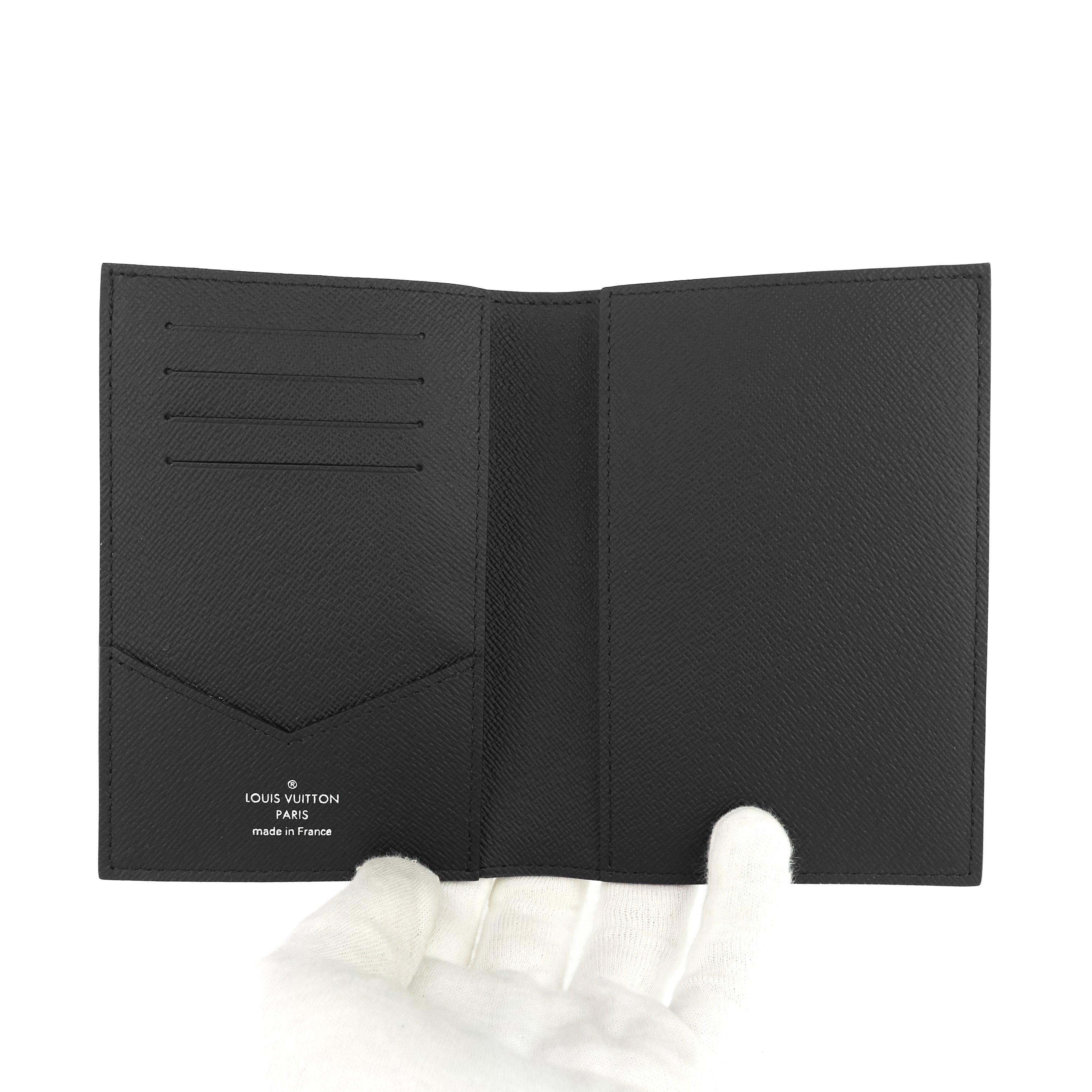 Louis Vuitto Damier Graphite Map Limited Edition Passport Cover