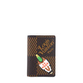 Louis Vuitto Nigo Pocket Organizer Giant Damier Ebene Canvas Wallet