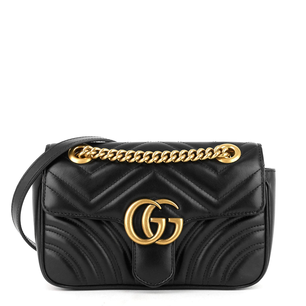 Gucci Marmont Mini MatelassÃ© Leather Shoulder Bag