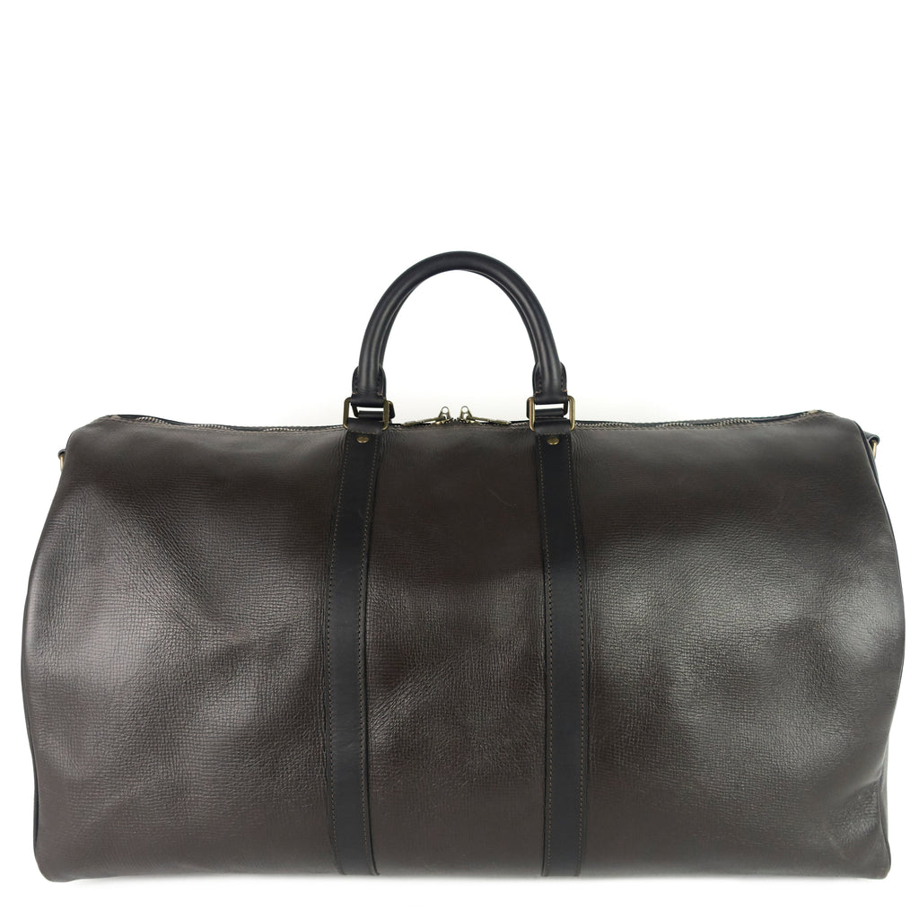 Louis Vuitto Keepall BandouliÃ¨re 55 Utah Leather Bag