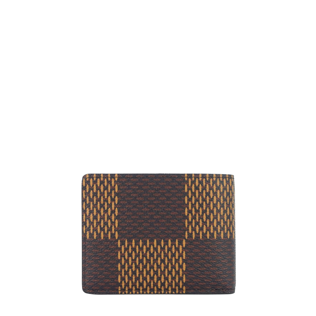 Louis Vuitto Nigo Turtle Giant Damier Ebene Canvas Multiple Wallet