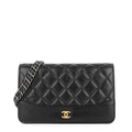 Chanel Gabrielle MatelassÃ© Calfskin Wallet on Chain WOC