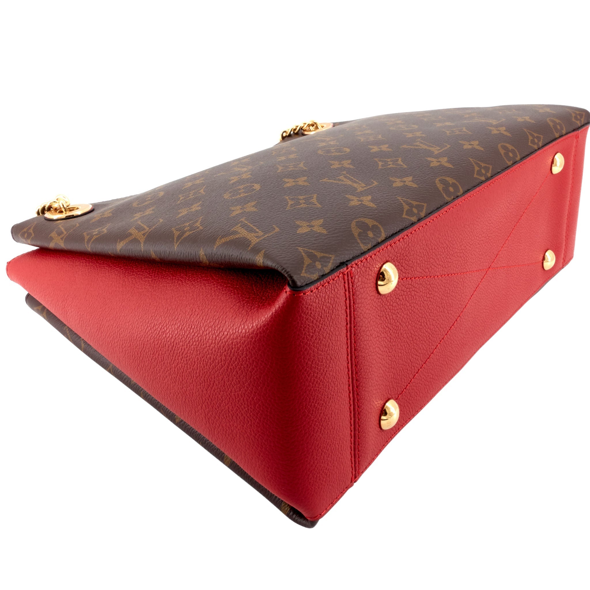Louis Vuitto SurÃ¨ne MM Cherry Monogram Canvas Bag