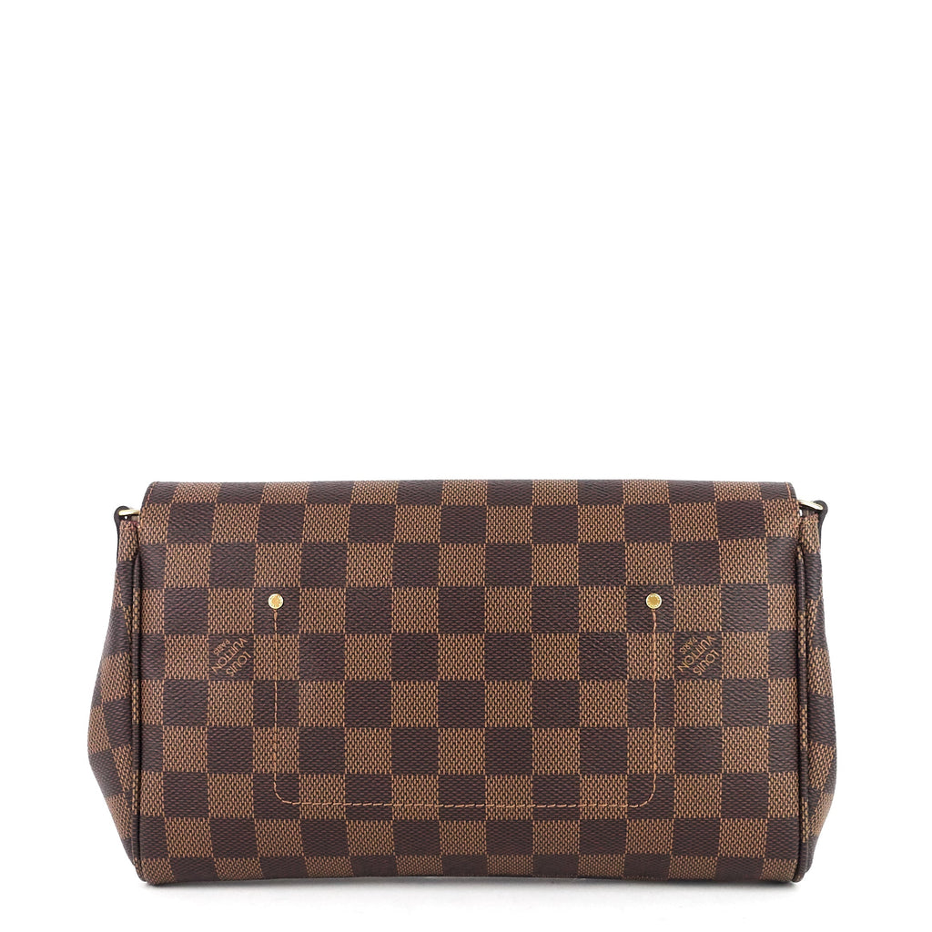 Louis Vuitto Favorite MM Damier Ebene Canvas Bag