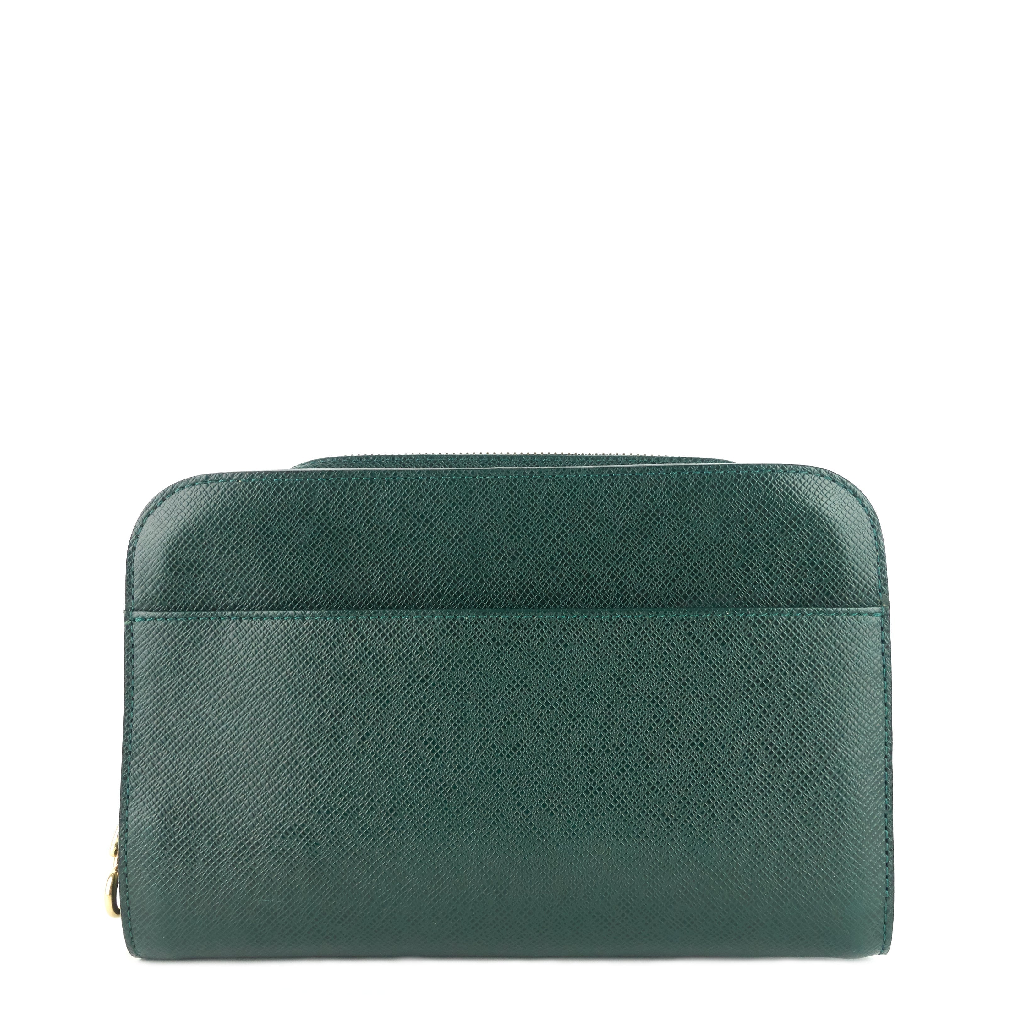 Louis Vuitto Pochette Baikal Epicea Taiga Leather Bag