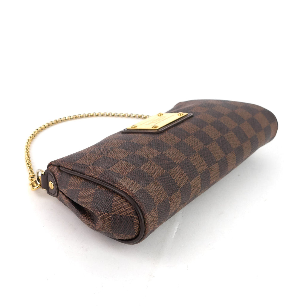 Louis Vuitto Eva Damier Ebene Canvas Bag
