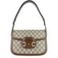 Gucci Horsebit 1955 GG Supreme Canvas Shoulder Bag