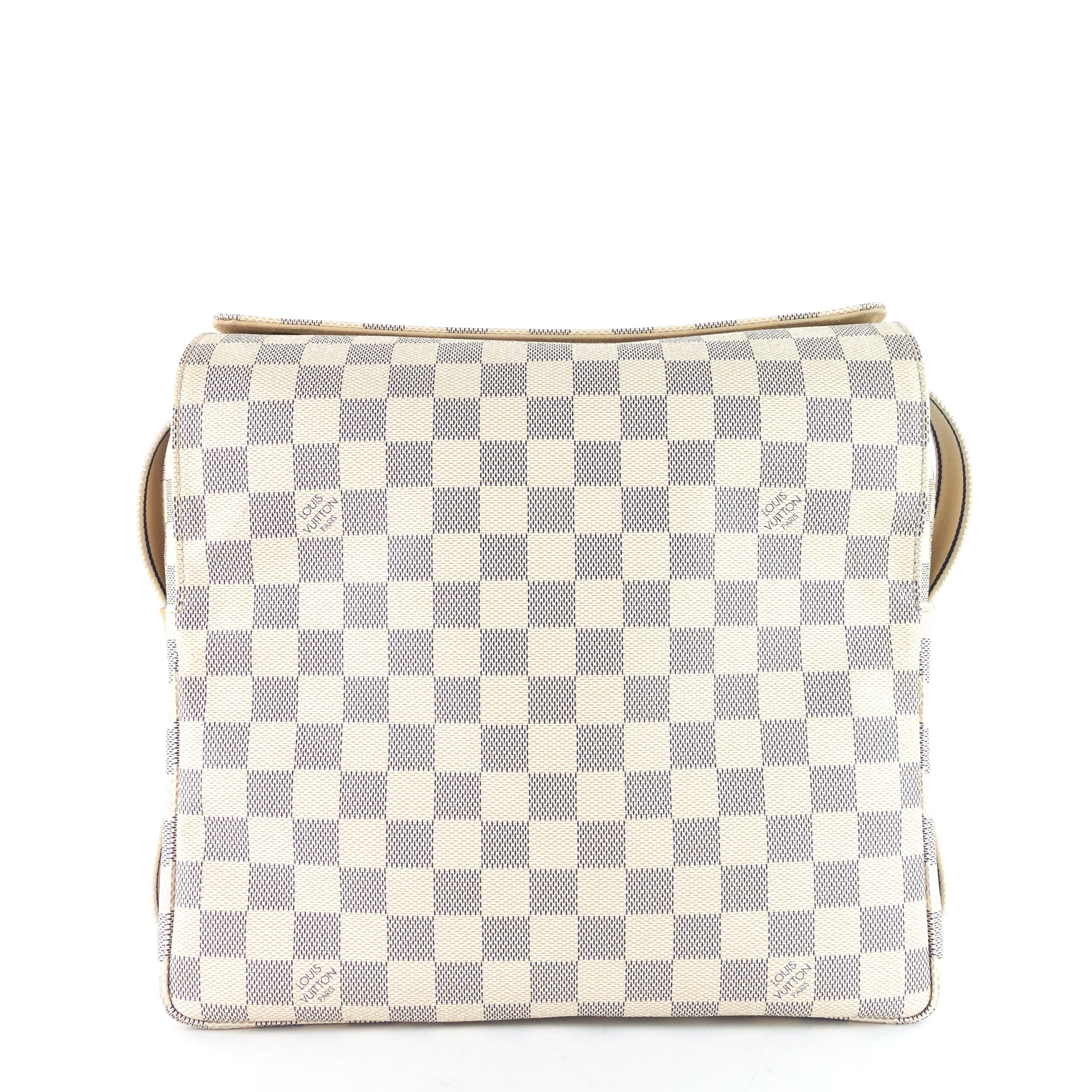 Louis Vuitto Naviglio Damier Azur Canvas Messenger Bag