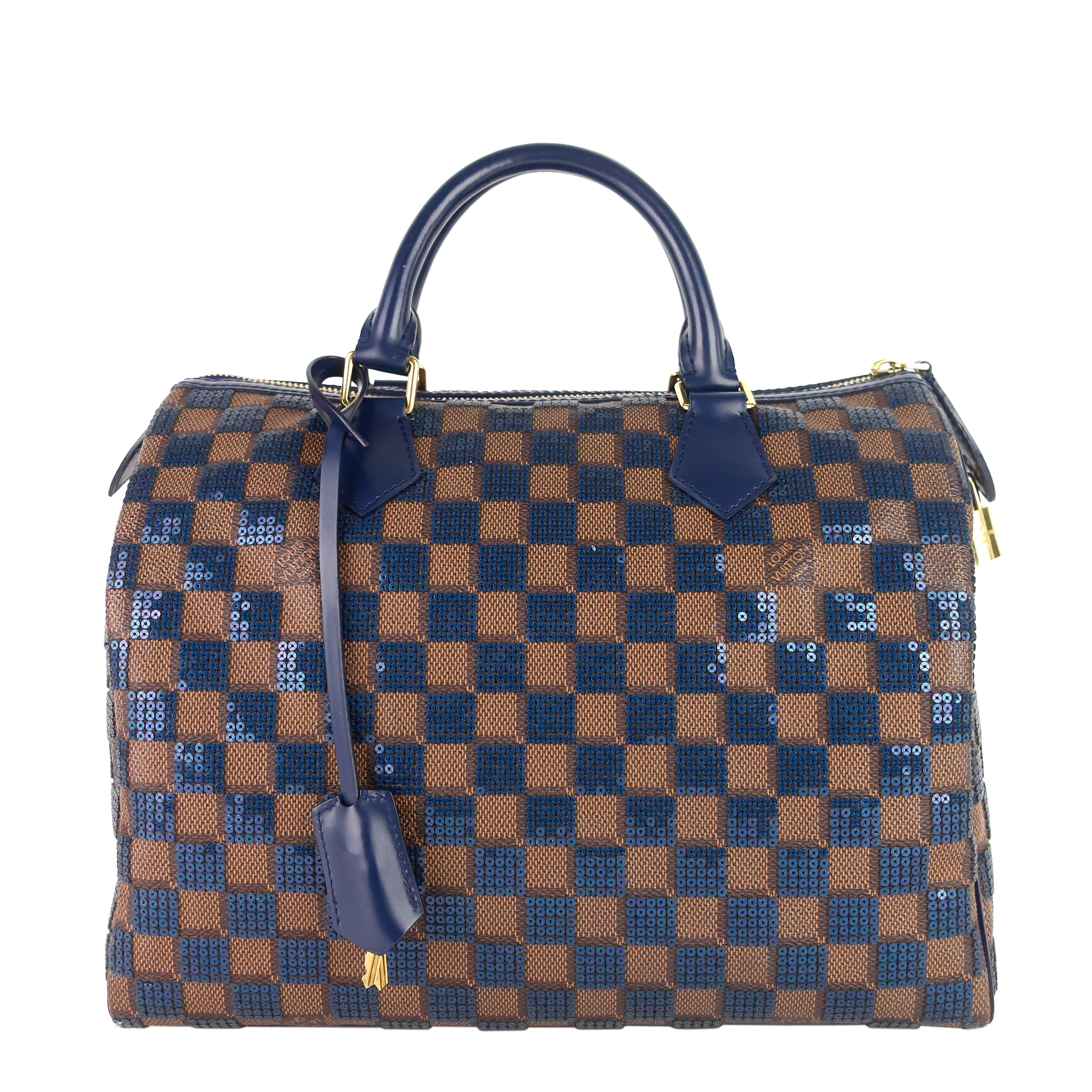 Louis Vuitto Speedy 30 Damier Paillettes Canvas Bag