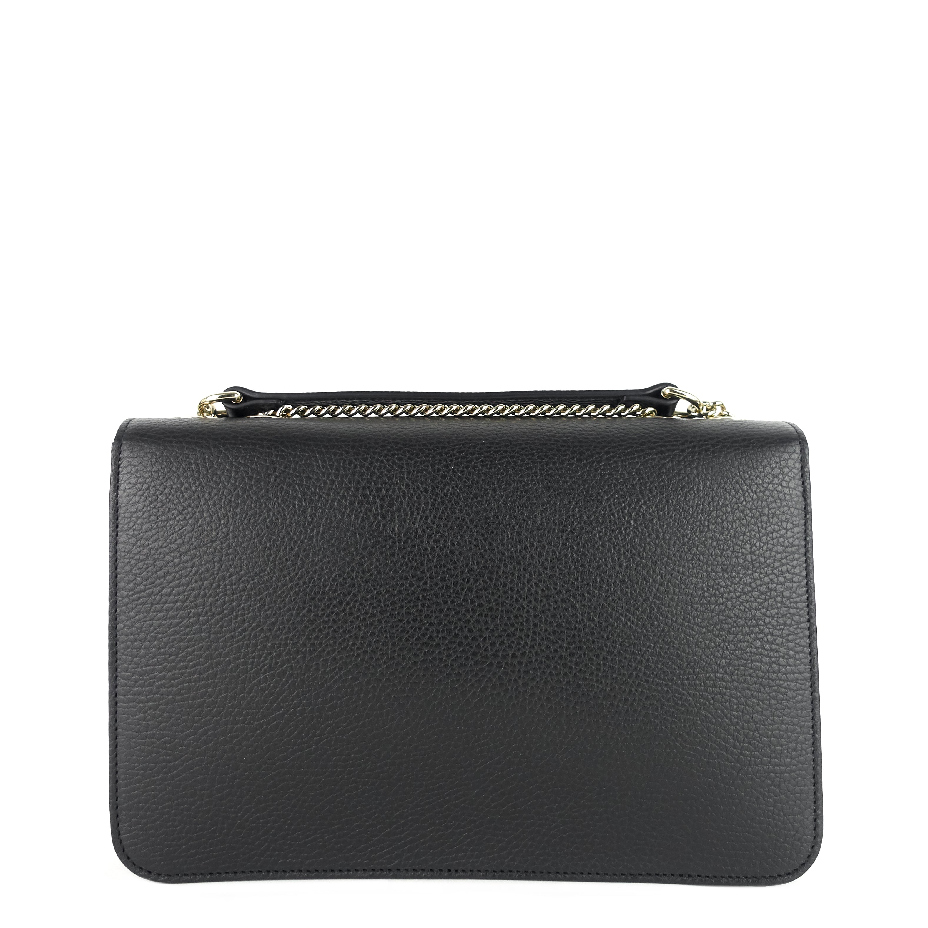 Gucci Dollar Interlocking G Medium Calfskin Leather Shoulder Bag