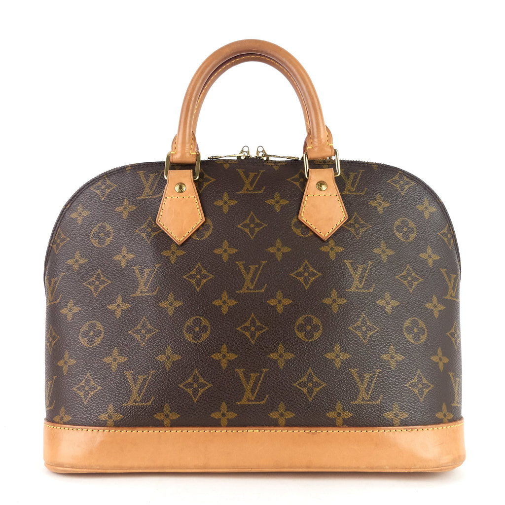 Louis Vuitto Alma MM Vintage Monogram Canvas Bag