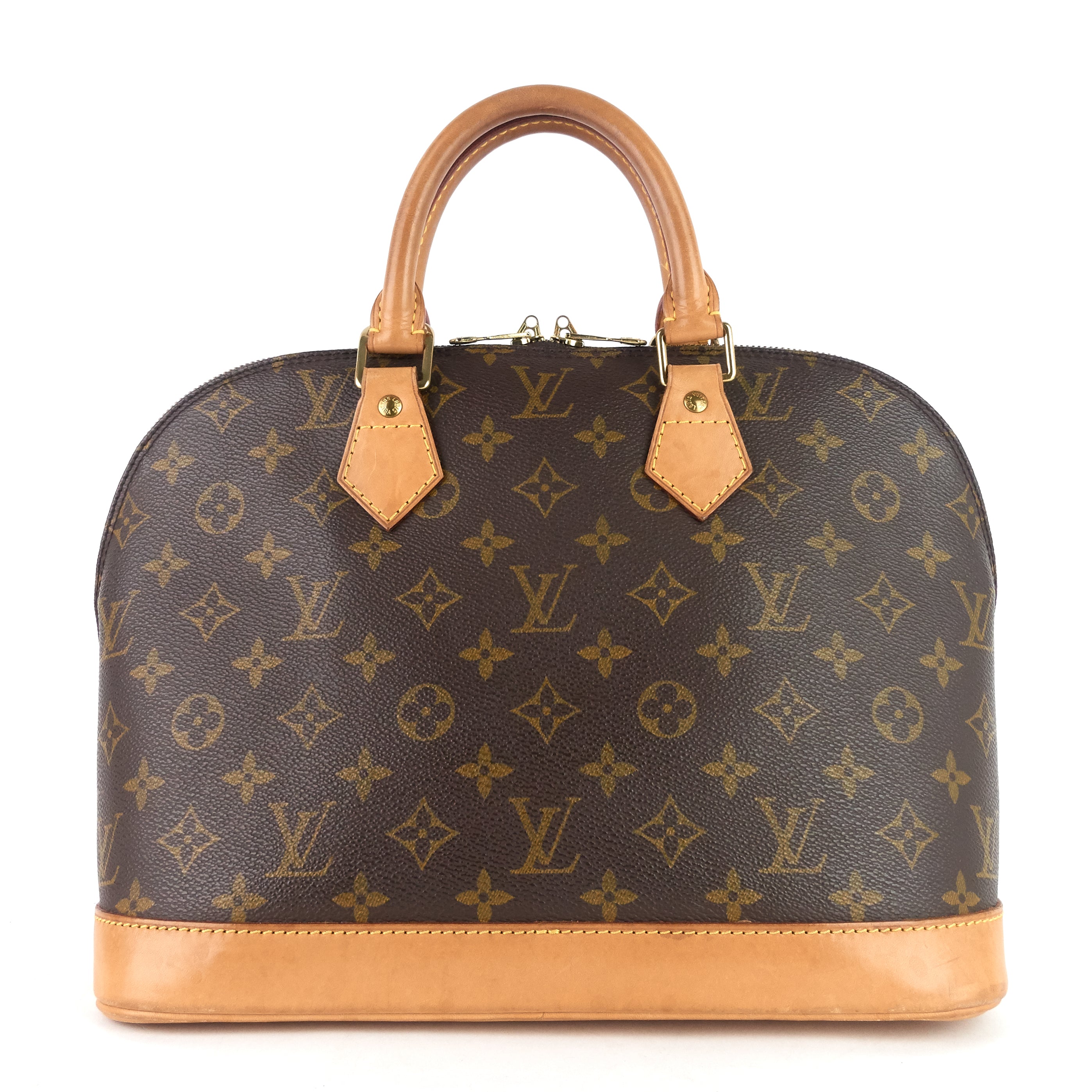 Louis Vuitto Alma MM Vintage Monogram Canvas Bag