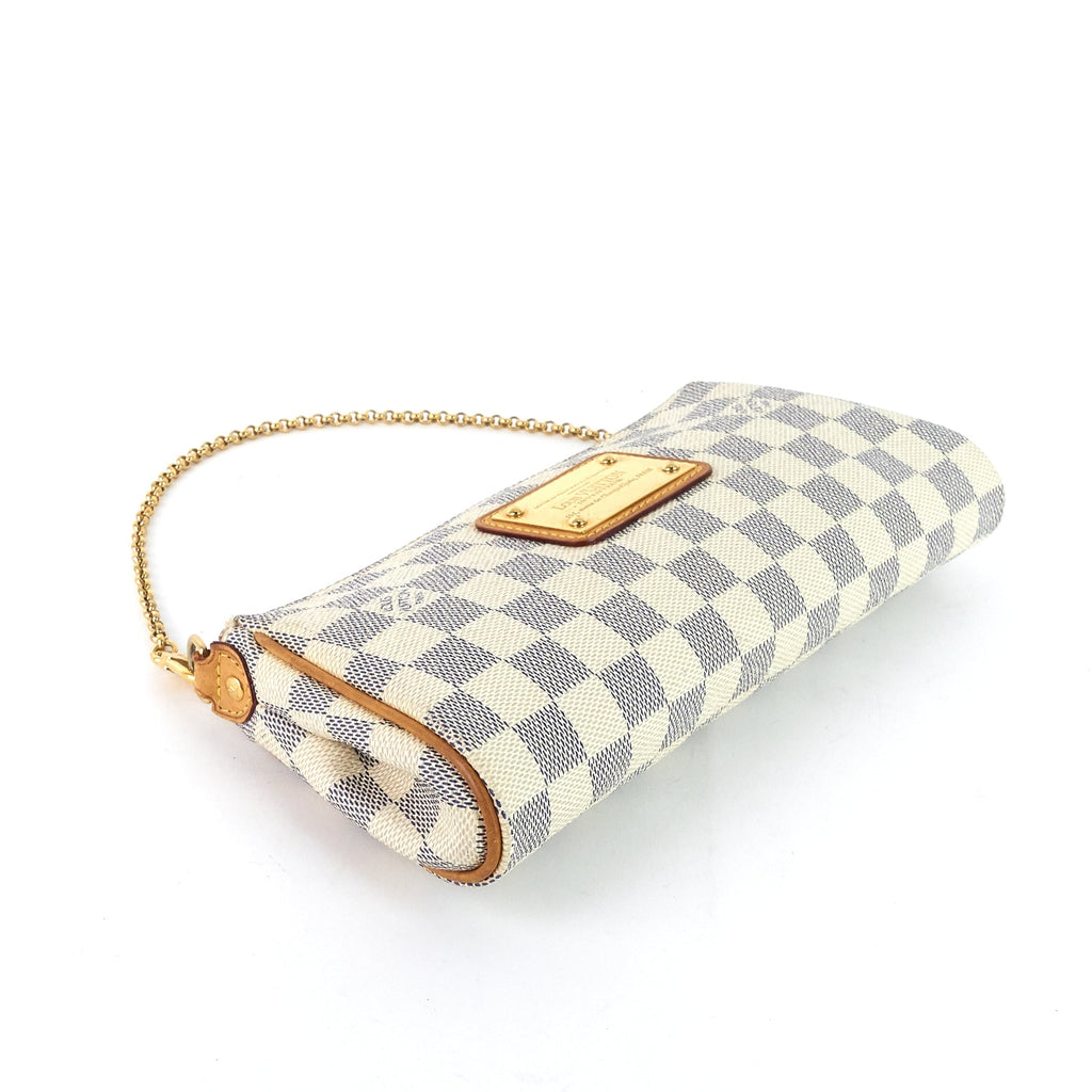 Louis Vuitto Eva Damier Azur Canvas Bag