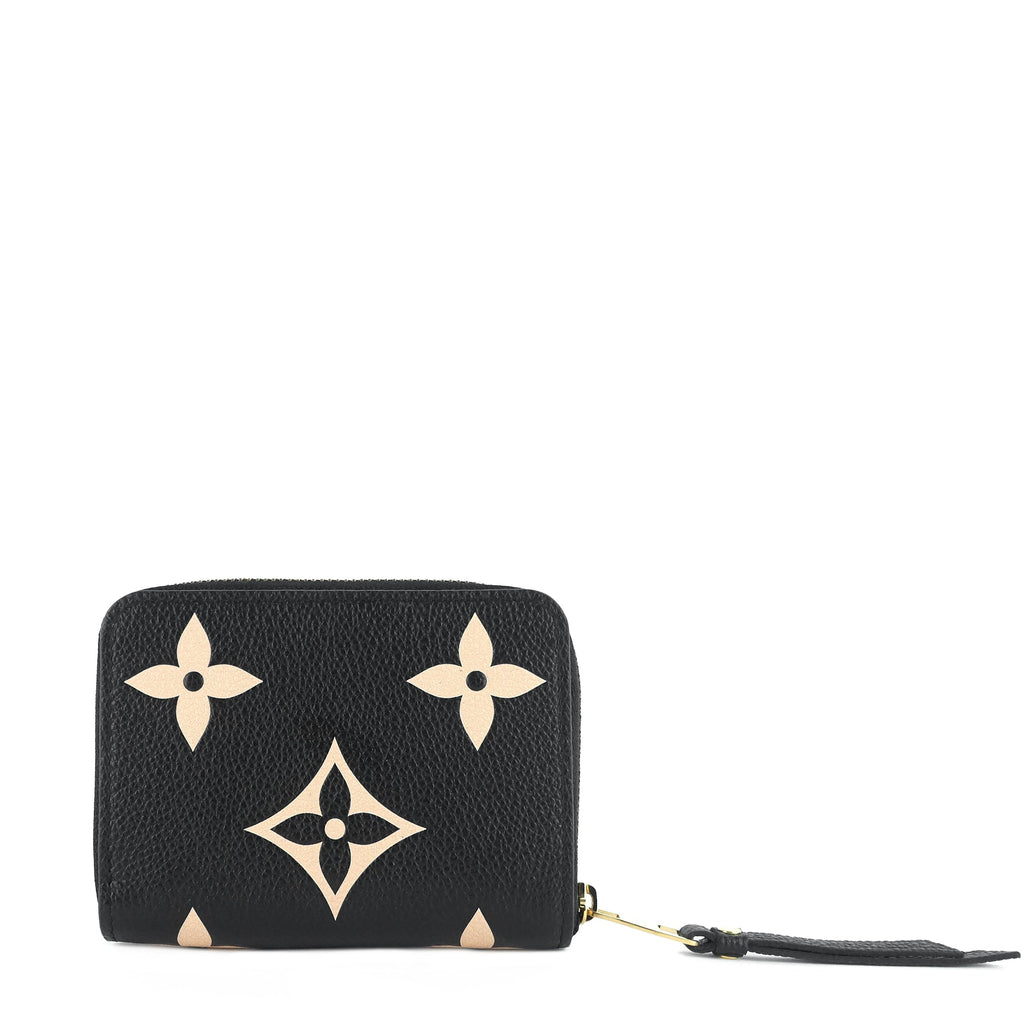 Louis Vuitto Zippy Bicolour Monogram Empreinte Leather Coin Purse