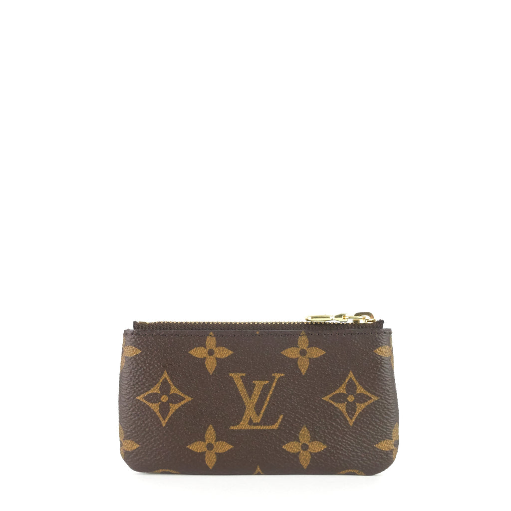 Louis Vuitto Key Monogram Canvas Pouch
