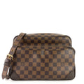 Louis Vuitto Nil 28 Damier Ebene Canvas Messenger Bag