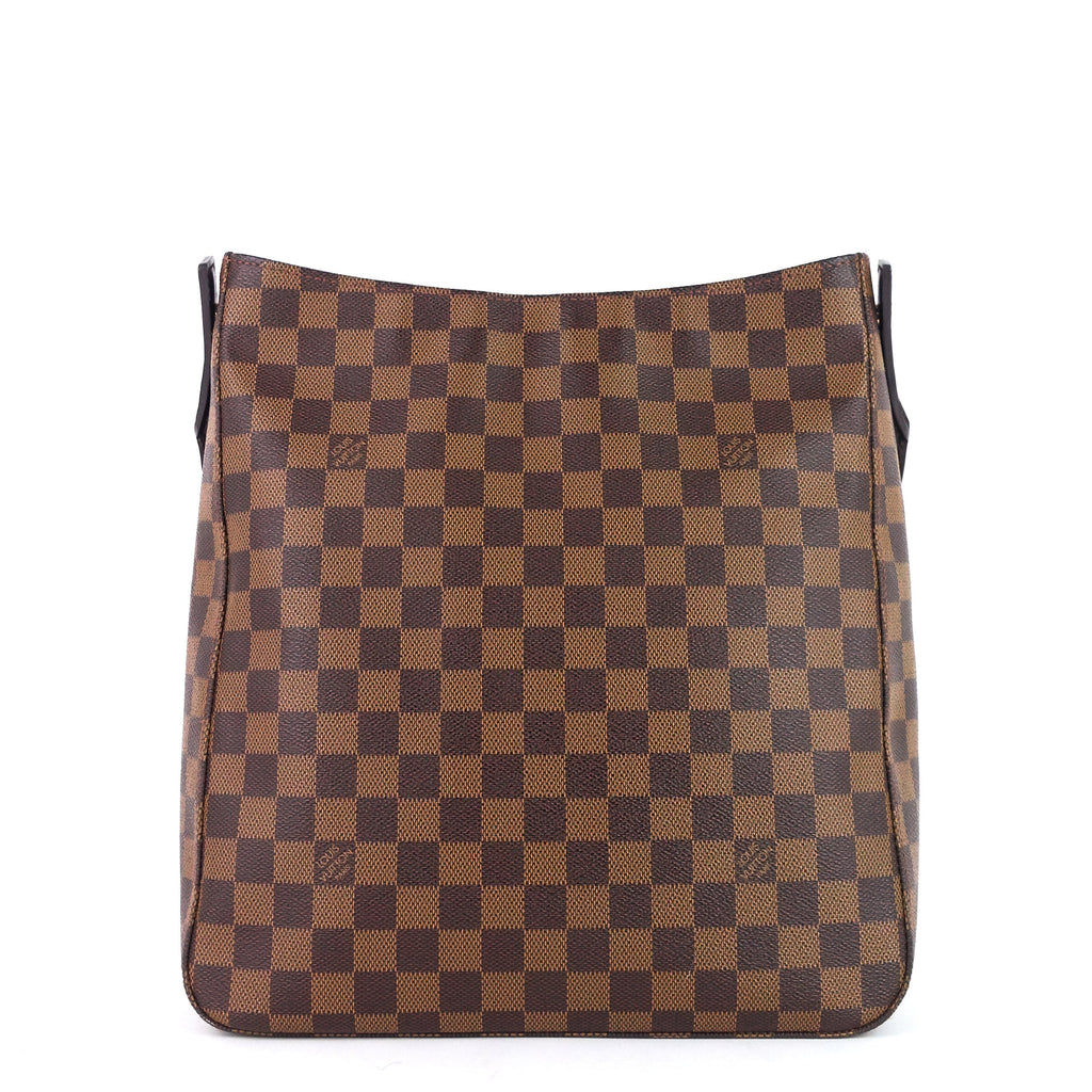 Louis Vuitto Looping GM Damier Ebene Canvas Bag