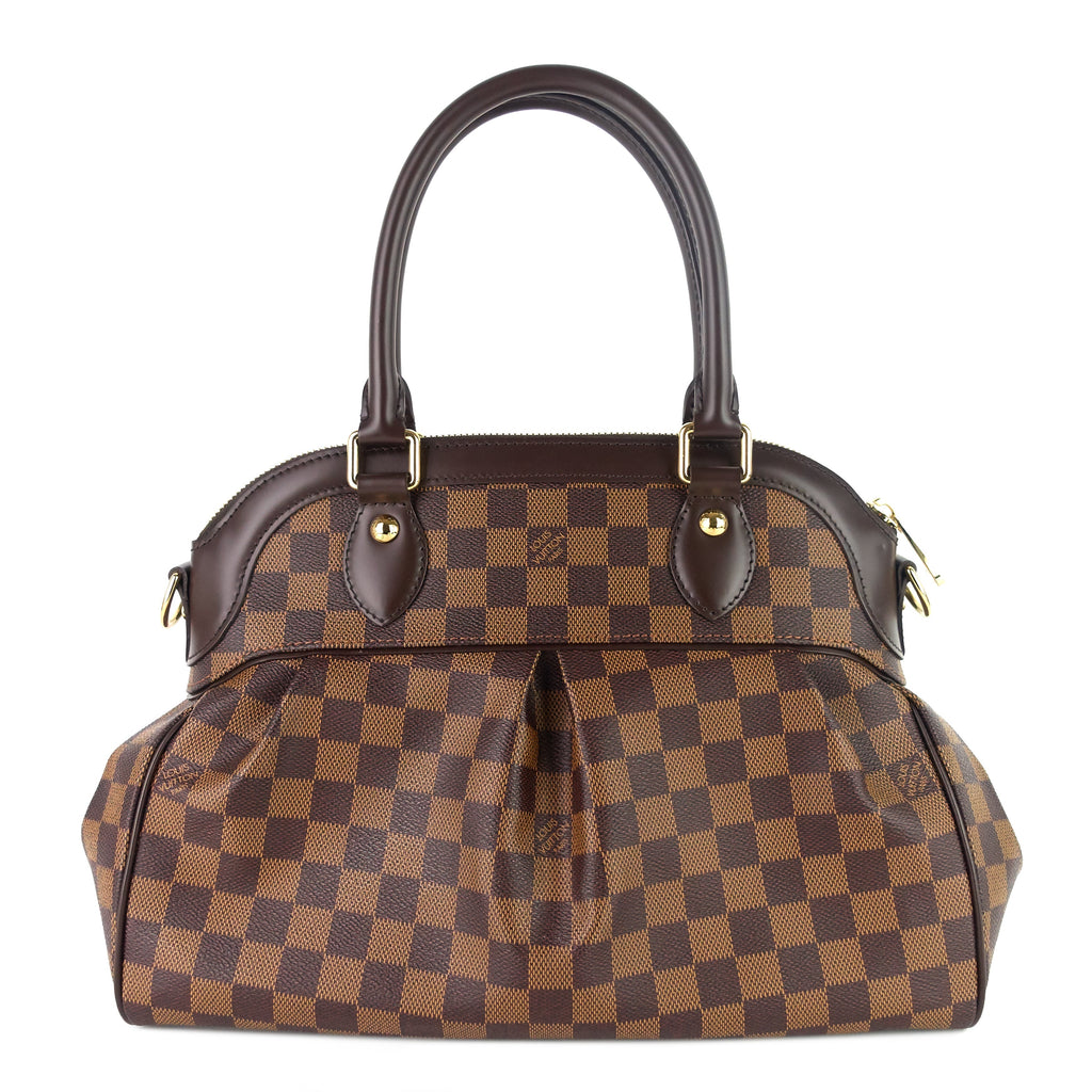 Louis Vuitto Trevi PM Damier Ebene Canvas Bag
