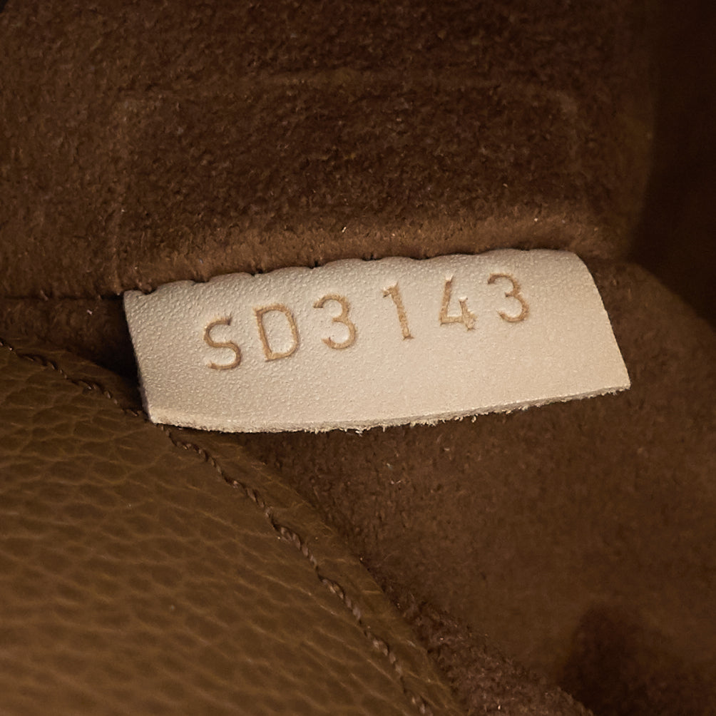 Louis Vuitto Pallas MM Monogram Canvas Bag