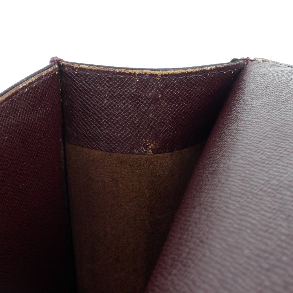 Louis Vuitto Serviette Kourad Taiga Leather Briefcase Bag